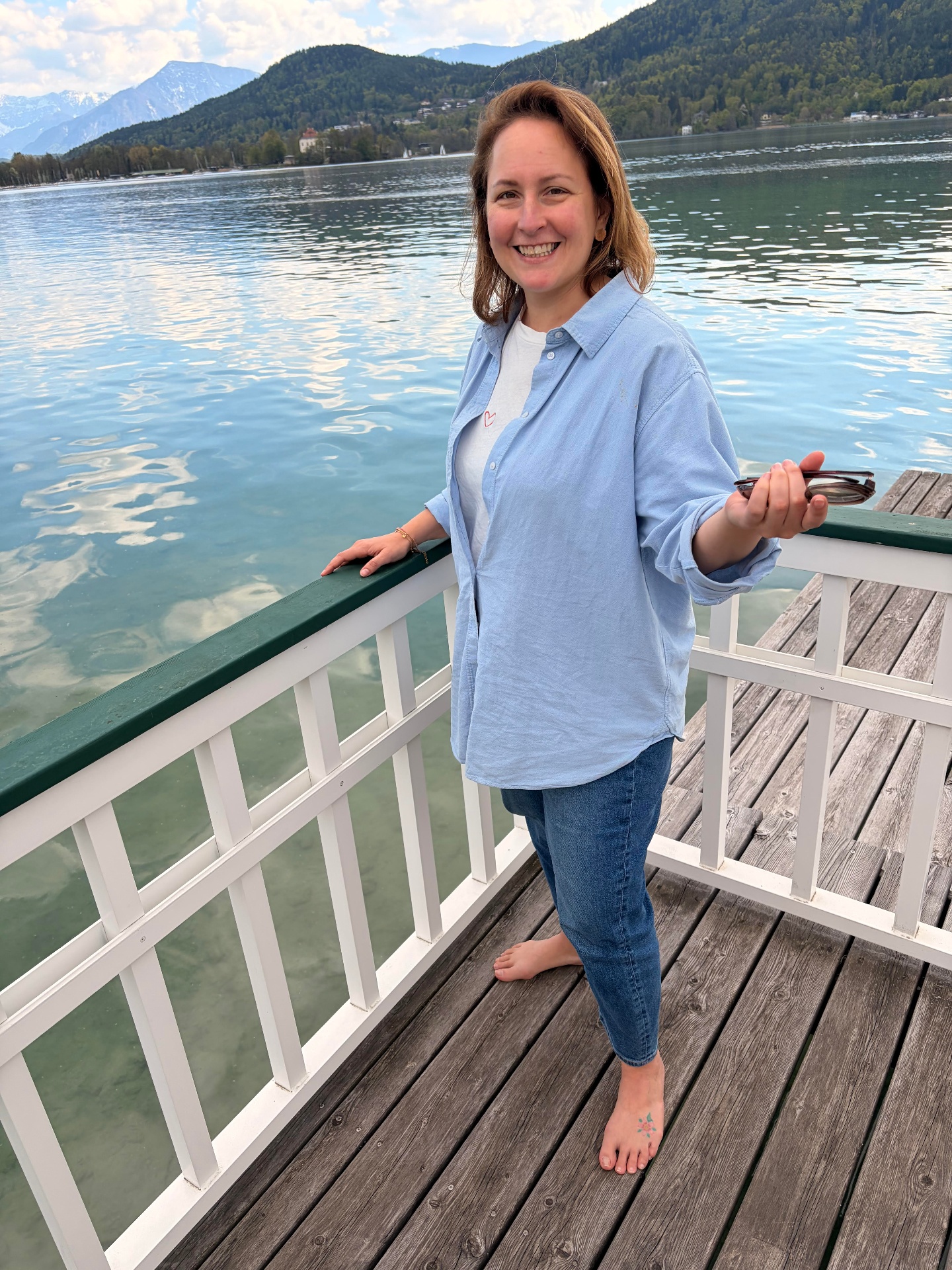 Katharina Jermendy am Wörthersee in Kärnten